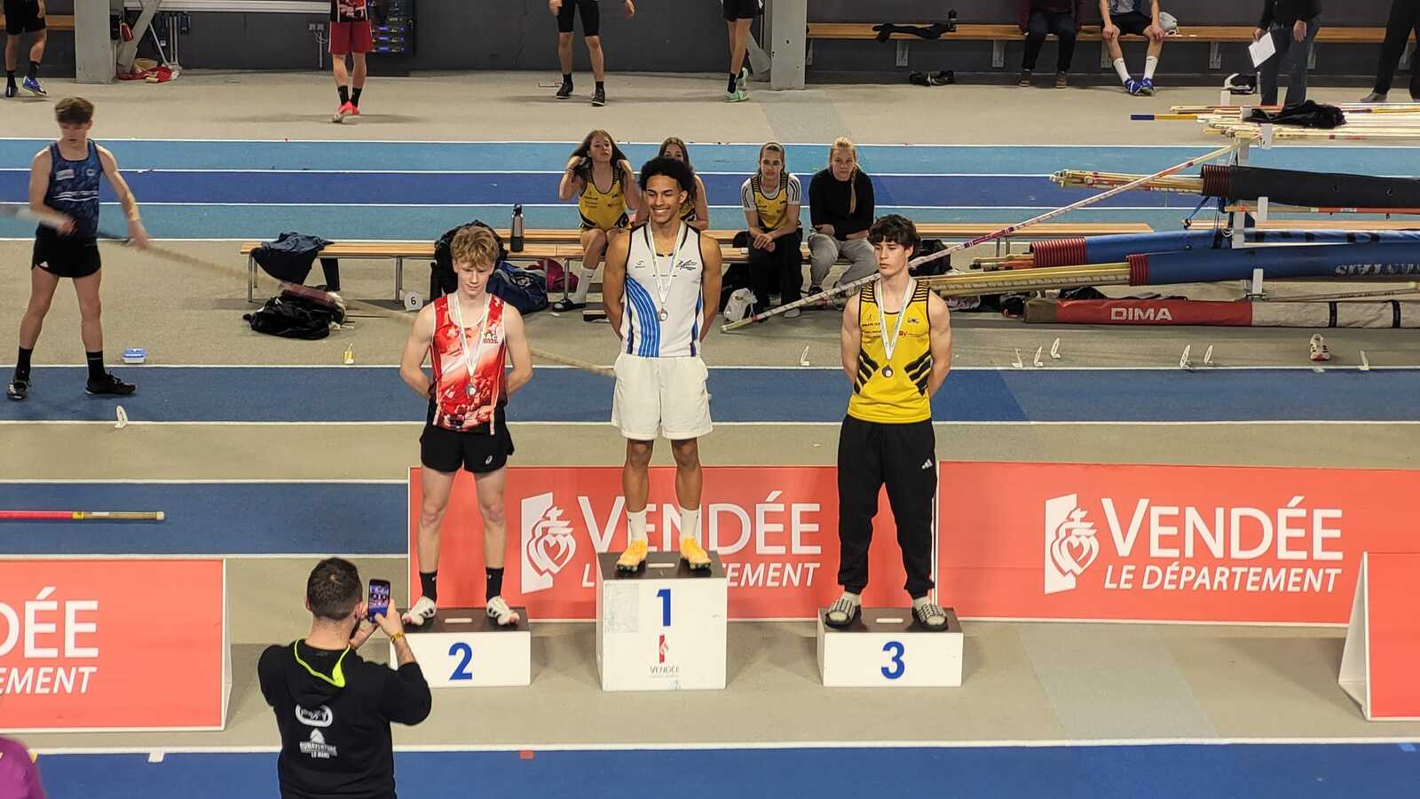 Belles performances aux régionaux individuels indoor